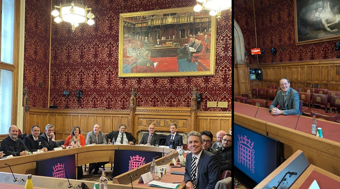 Presenting DECaDE research at the House of Lords
