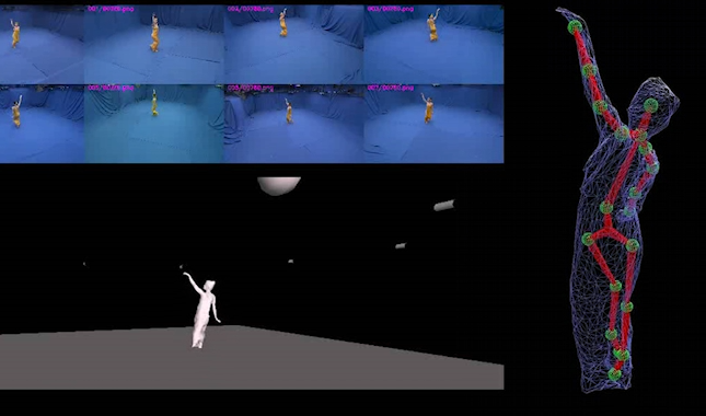 4D performance capture